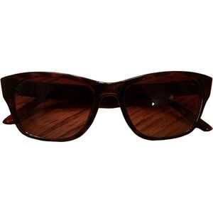 Marilyn Monroe Mod 1001 Tortoise Shell Cat Eye Sunglasses Brown 215 Vtg Style